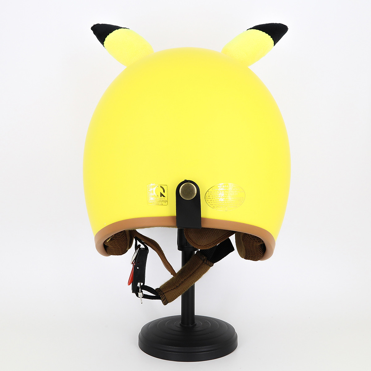 Combo Mũ bảo hiểm 3/4 pikachu hình thú vui nhộn có tai siêu ciu (image 7)